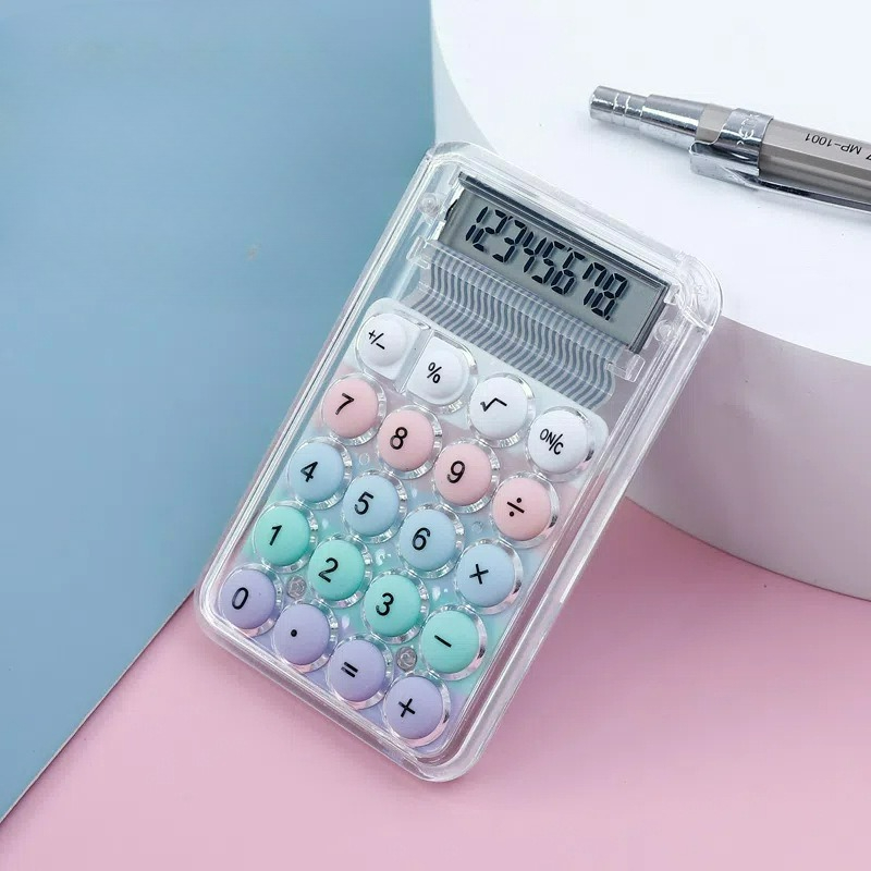 Scientific Calculator For Secondary School - Mini Hesap Makinesi, Sevimli, Okula Dönüşe