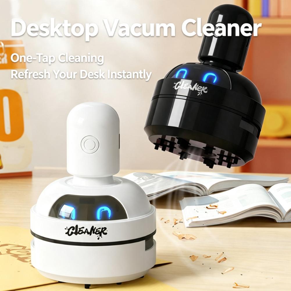 Mini Desktop Vacuum Cleaner For Eraser Dust - Taşınabilir Mini Masaüstü Elektrikli Süpürge, Kablosuz,