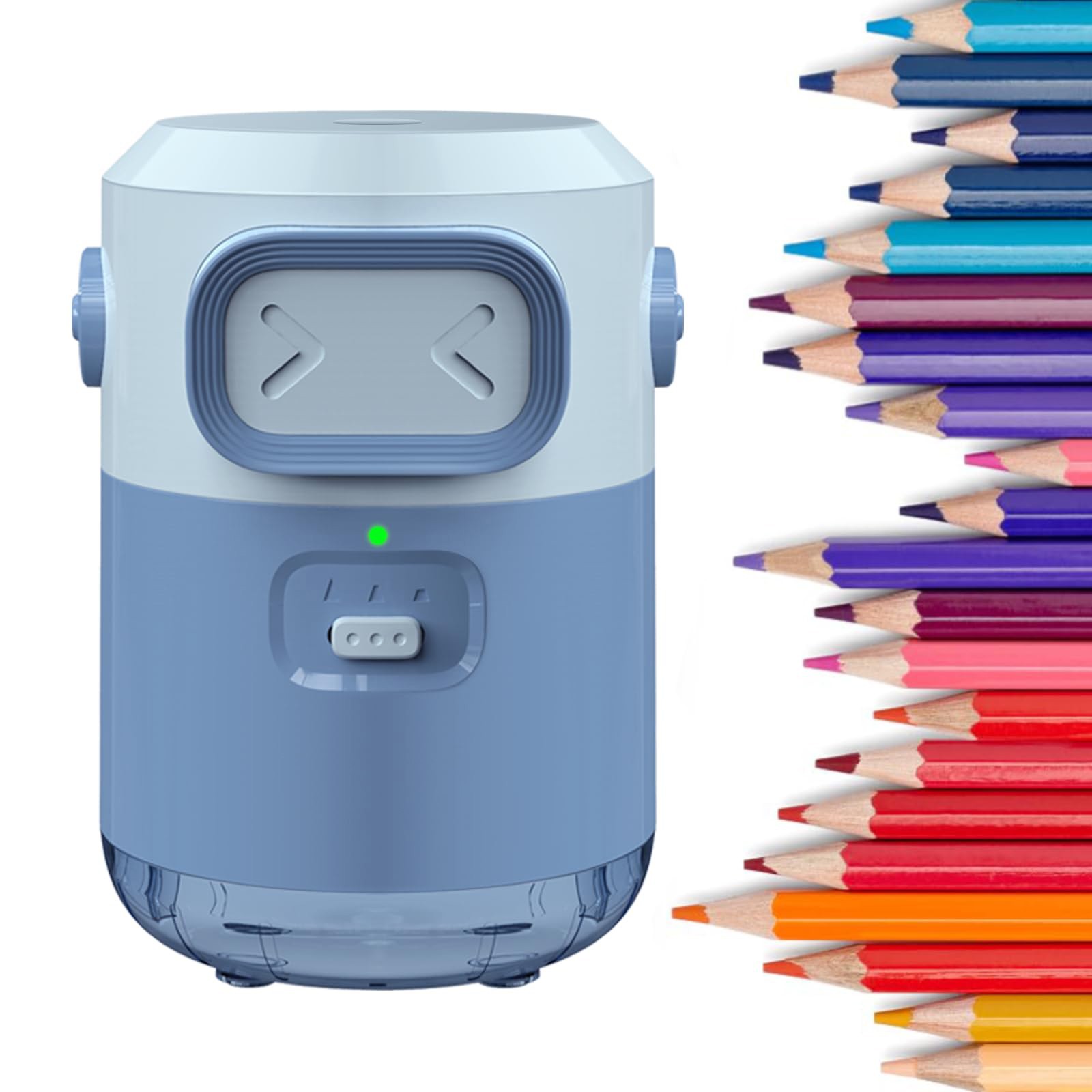 Electric Pencil Sharpener Usb - Tam Otomatik Elektrikli Kalemtıraş 2000mAh Şarj