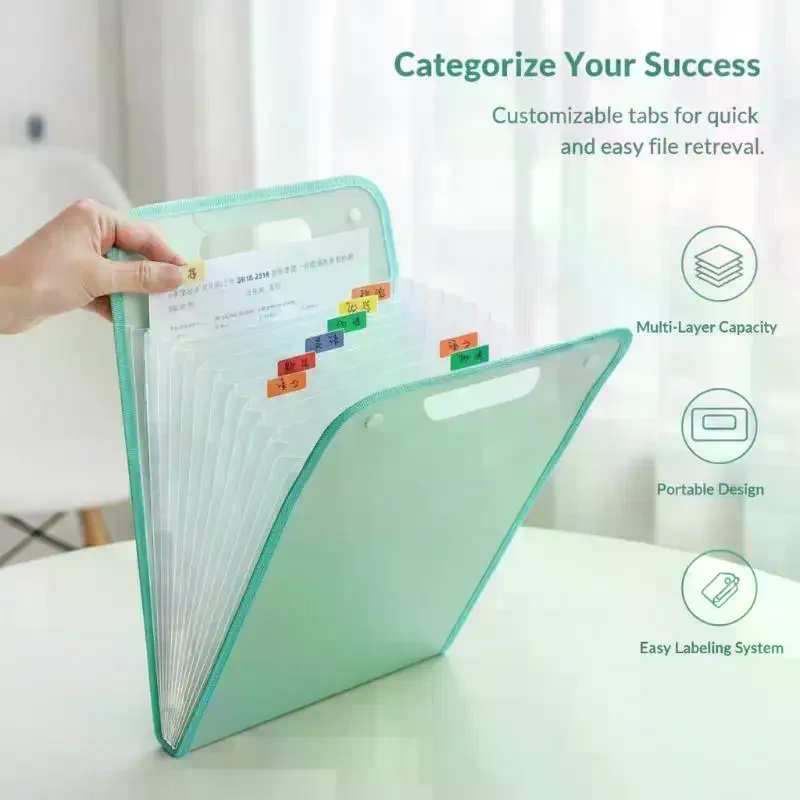 13 Cepli Genişletilebilir Dosy - Expandable Accordion File Folder 13 Pockets incelemesi ve fiyatı
