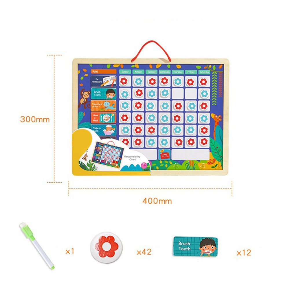 Çocuklar İçin Eğitici Manyetik - Kids Magnetic Reward Chart Board incelemesi ve fiyatı