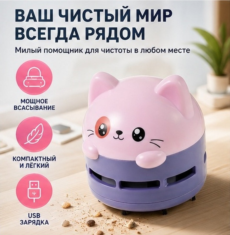 Masaüstü, Araba Koltuğu, Klavy - Mini Desktop Vacuum Cleaner For Eraser Dust incelemesi ve fiyatı